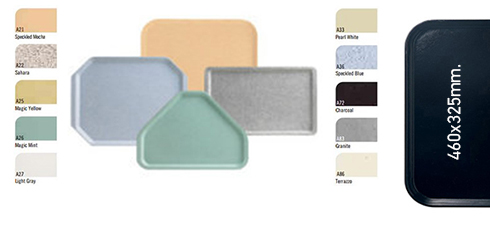 Dienbladen Polyester Versa Tray afm. 460x325mm.